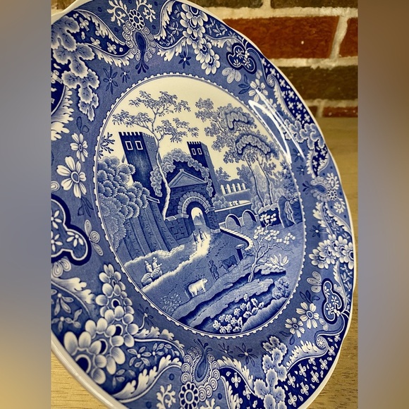 Spode Castle Dinner Plate Blue room Collection Traditions series 10.25" - Picture 7 of 7